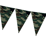 Banderín triangulos camuflado